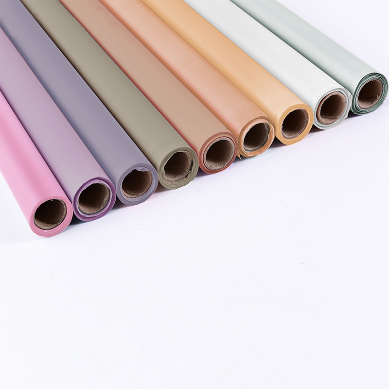 MYHC-01 Doble-Sided At Doble-Color Ouya Paper Pearlescent Film Flower Wrapping Paper