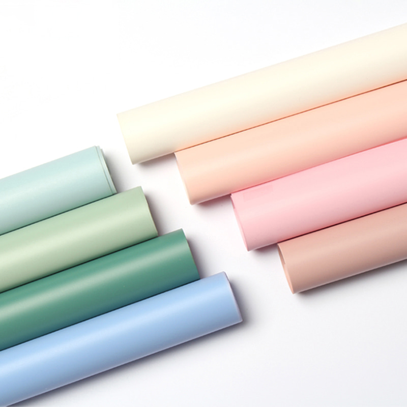 MYHC-01 Doble-Sided At Doble-Color Ouya Paper Pearlescent Film Flower Wrapping Paper