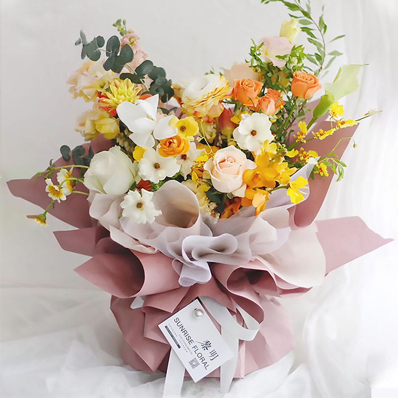 MYHC-01 Doble-Sided At Doble-Color Ouya Paper Pearlescent Film Flower Wrapping Paper