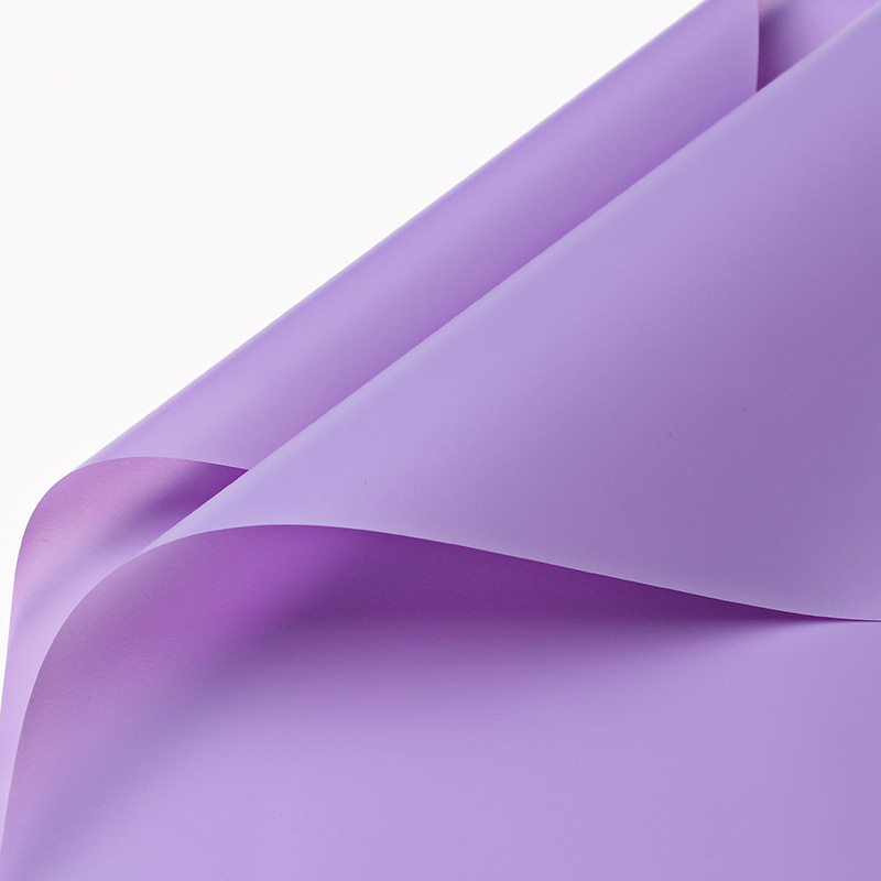 MYHC-02 BOPP Han Su Paper Solid Color Flower Packaging Film