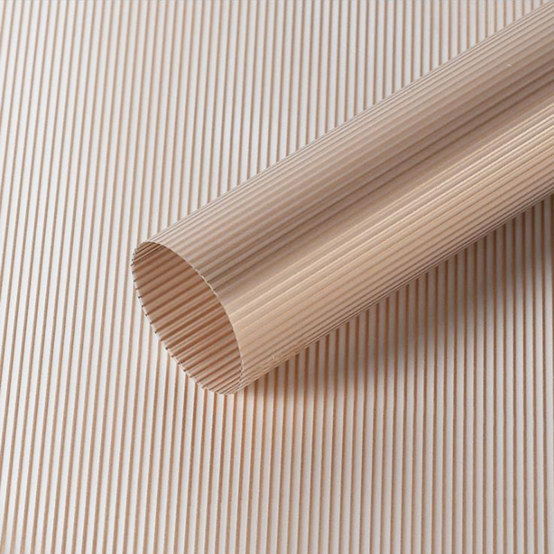 MYHC-04 Haze Line Solid Color Vertical Pattern na Flower Packaging Film
