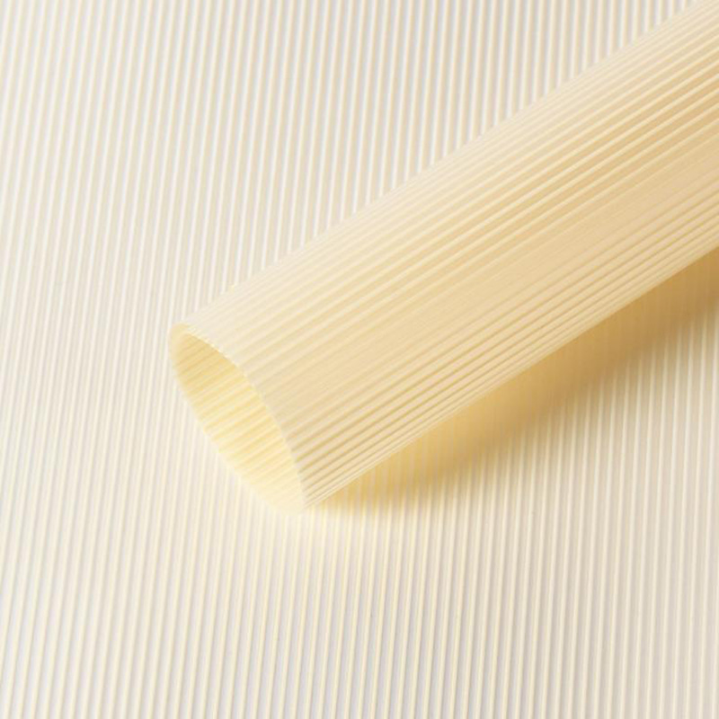 MYHC-04 Haze Line Solid Color Vertical Pattern na Flower Packaging Film