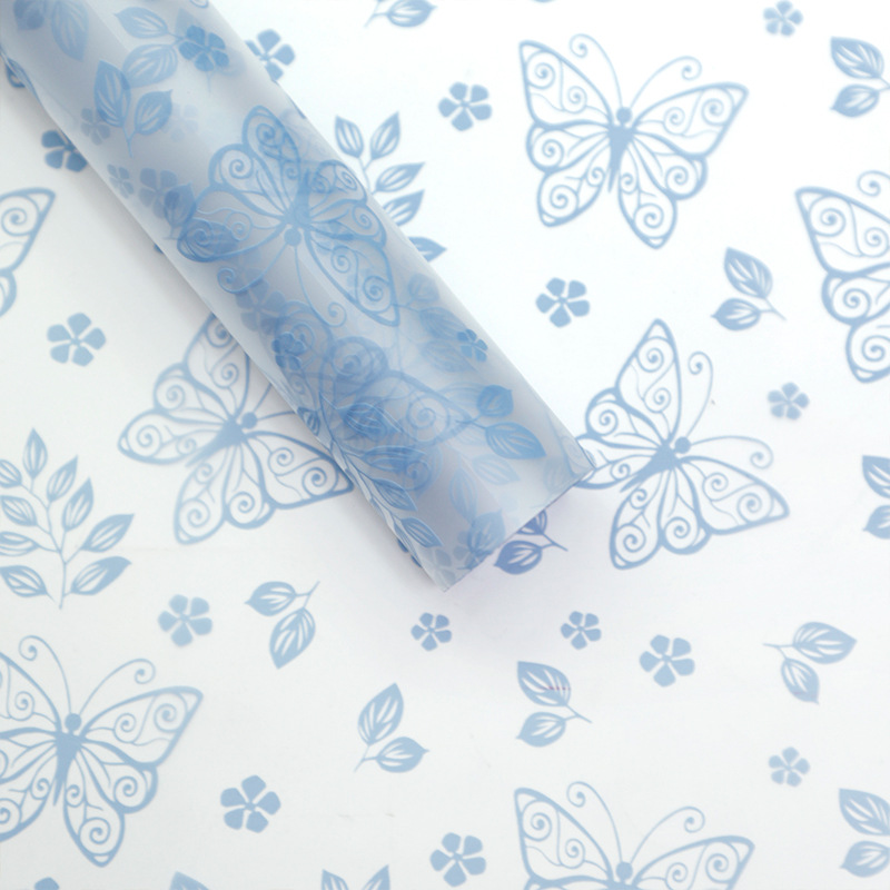 MYHC-07 Magagandang Butterfly Lines, Transparent Flower Packaging Film