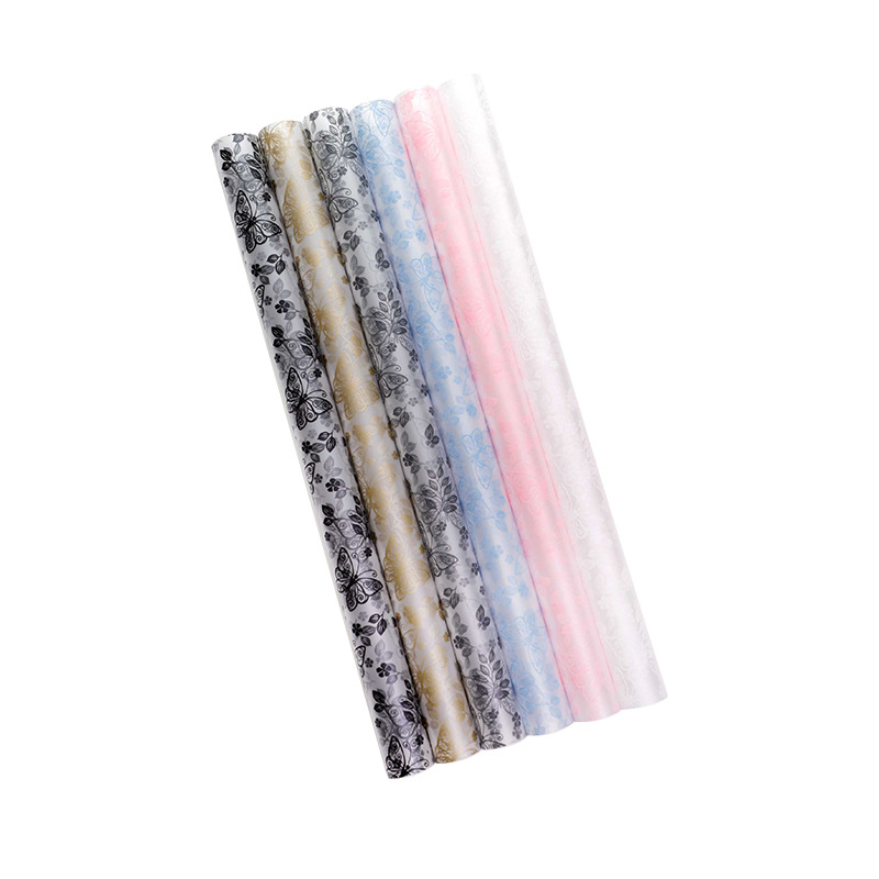 MYHC-07 Magagandang Butterfly Lines, Transparent Flower Packaging Film