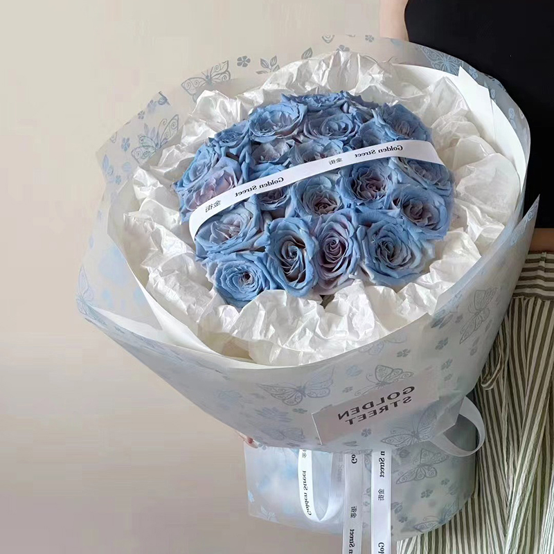 MYHC-07 Magagandang Butterfly Lines, Transparent Flower Packaging Film