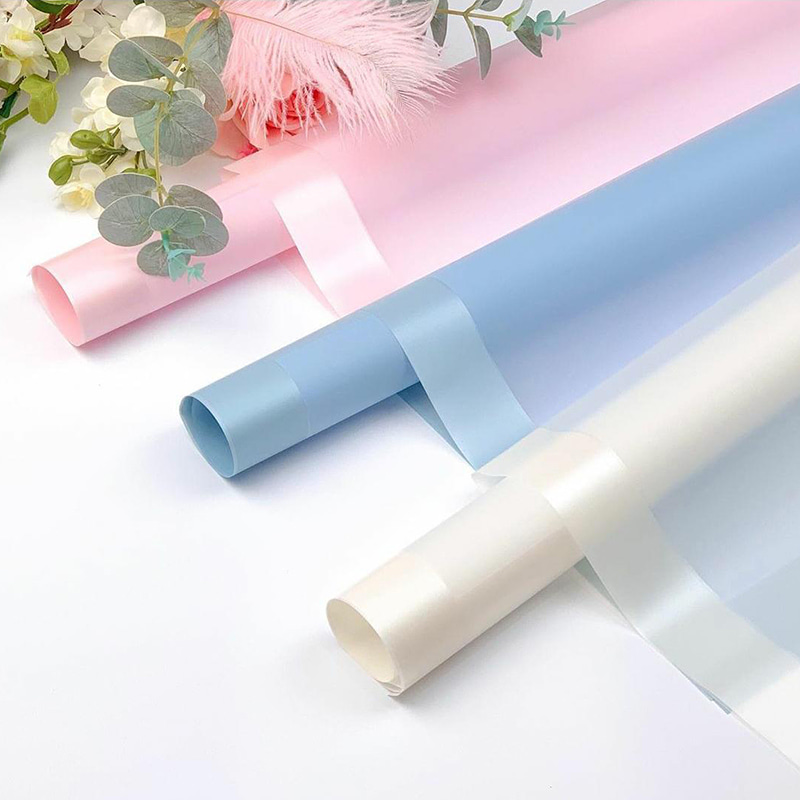 MYHC-09 Puffy Skirt 57×57cm (±2cm) Solid Color Flower Packaging Film