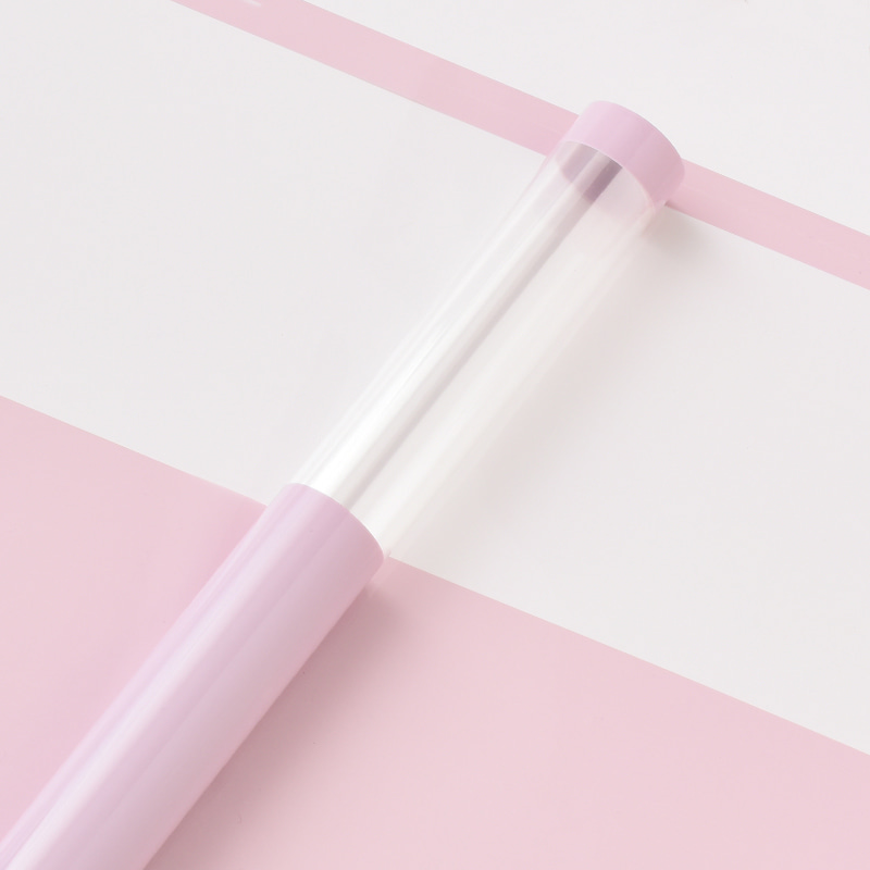 MYHC-16 Transparent Border OPP Plastic Flower Wrapping Paper