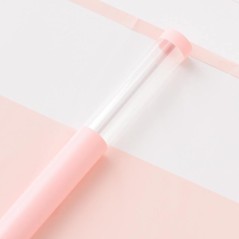 MYHC-16 Transparent Border OPP Plastic Flower Wrapping Paper