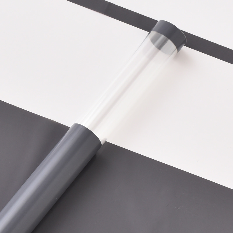 MYHC-16 Transparent Border OPP Plastic Flower Wrapping Paper