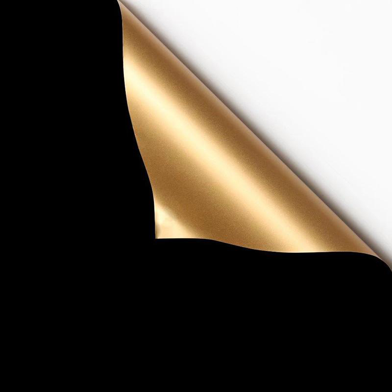 MYHC-17 Single-Sided Flash Gold, Double-Sided Double-Color, Pearlescent Film Flower Wrapping Paper