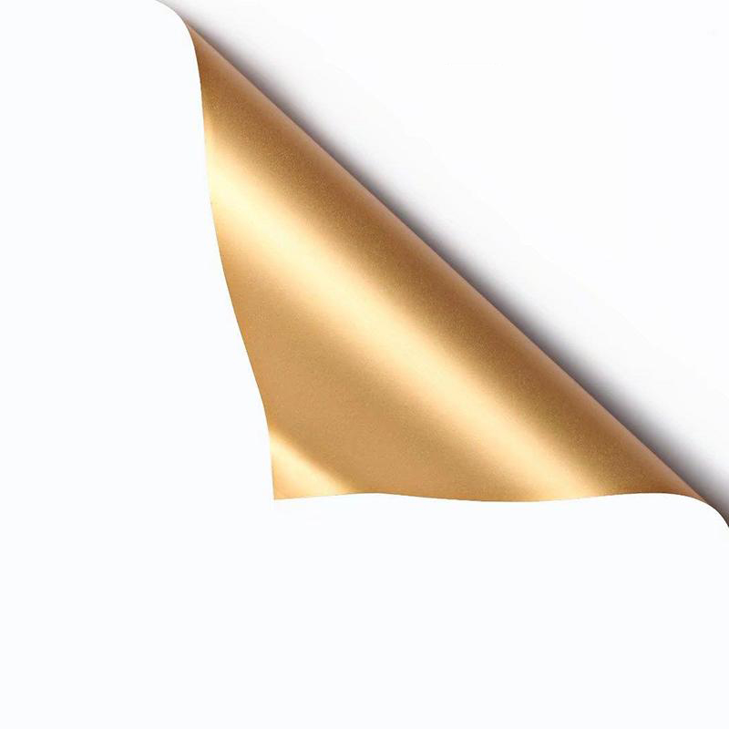 MYHC-17 Single-Sided Flash Gold, Double-Sided Double-Color, Pearlescent Film Flower Wrapping Paper