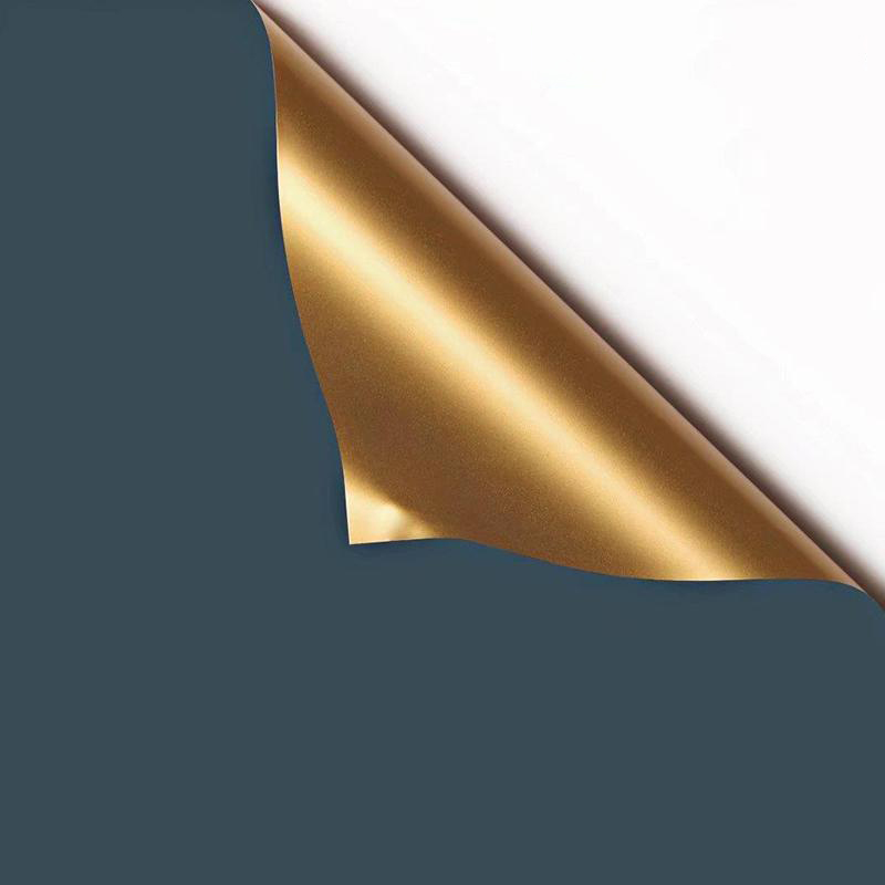 MYHC-17 Single-Sided Flash Gold, Double-Sided Double-Color, Pearlescent Film Flower Wrapping Paper