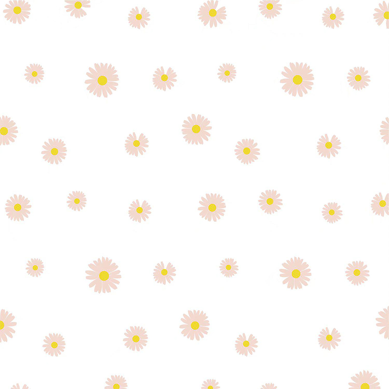 MYHC-18 Fresh Little Daisy Pearl Film Flower Wrapping Paper