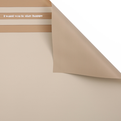 MYHC-22 57×57cm (±2cm) Single-Sided Edge Pahalang na Pearlescent Film na Papel na Pambalot ng Bulaklak