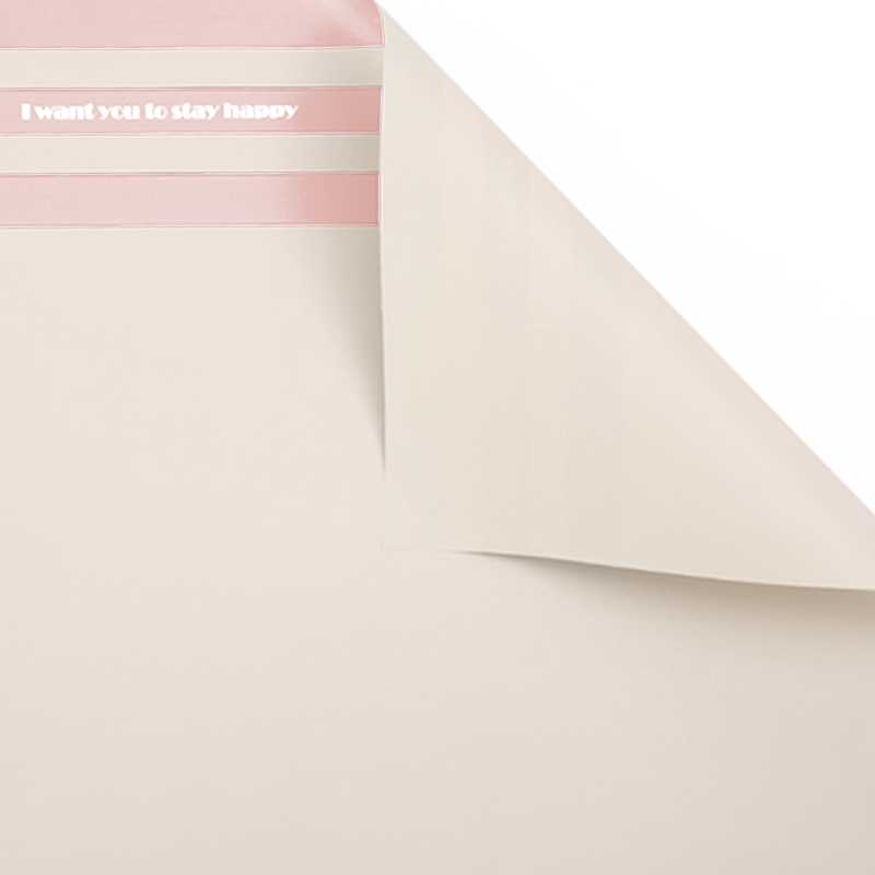 MYHC-22 57×57cm (±2cm) Single-Sided Edge Pahalang na Pearlescent Film na Papel na Pambalot ng Bulaklak