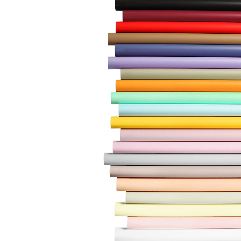 MYHC-30 20 Colors Pearl Film Solid Color Flower Wrapping Paper