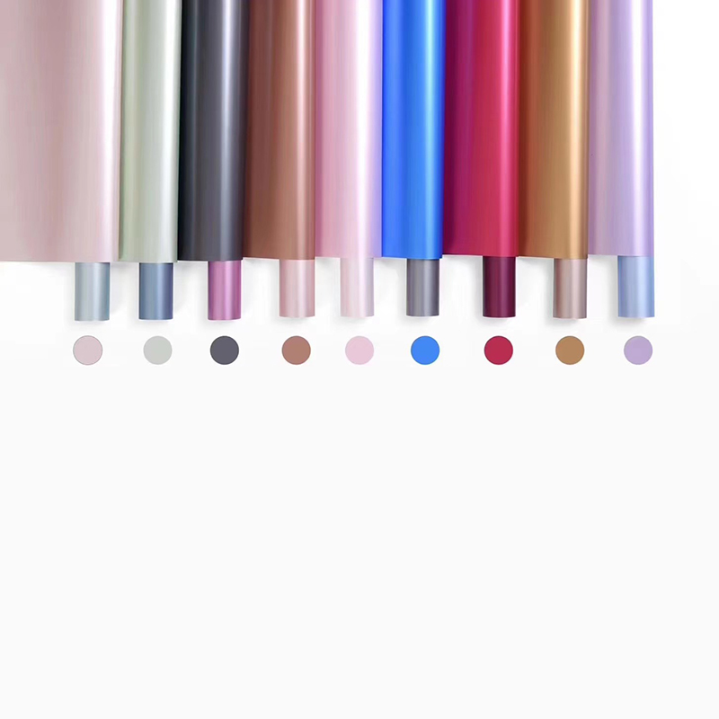 MYHC-32 Pearl Double-Sided Two-Color Waterproof Flower Wrapping Paper