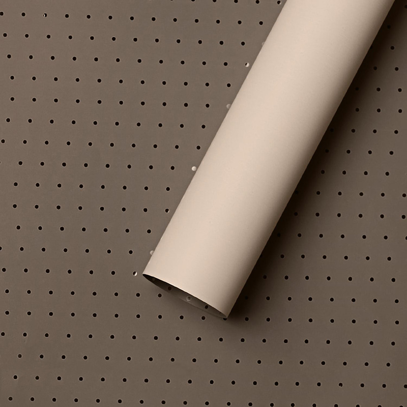 MYHC-34 Dot Decor Double-Sided Two-Color Aluminum-Plated Cotton Flower Packaging Film