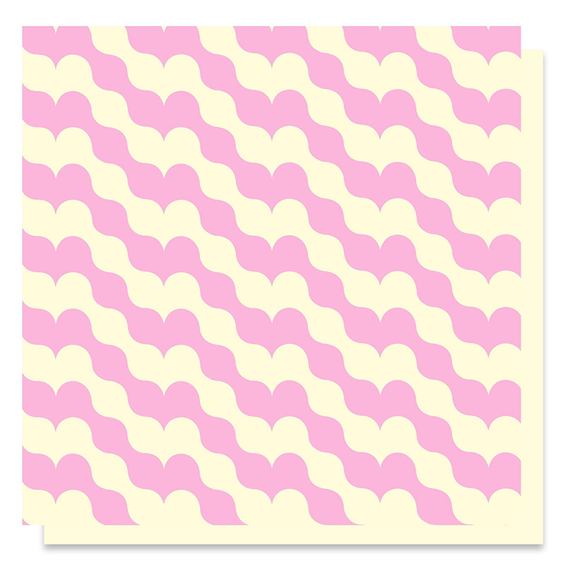 MYHC-35 BOPP Wavy Pattern Waterproof Flower Wrapping Paper