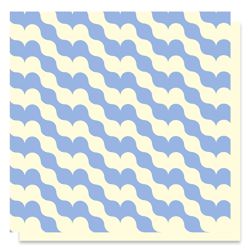 MYHC-35 BOPP Wavy Pattern Waterproof Flower Wrapping Paper