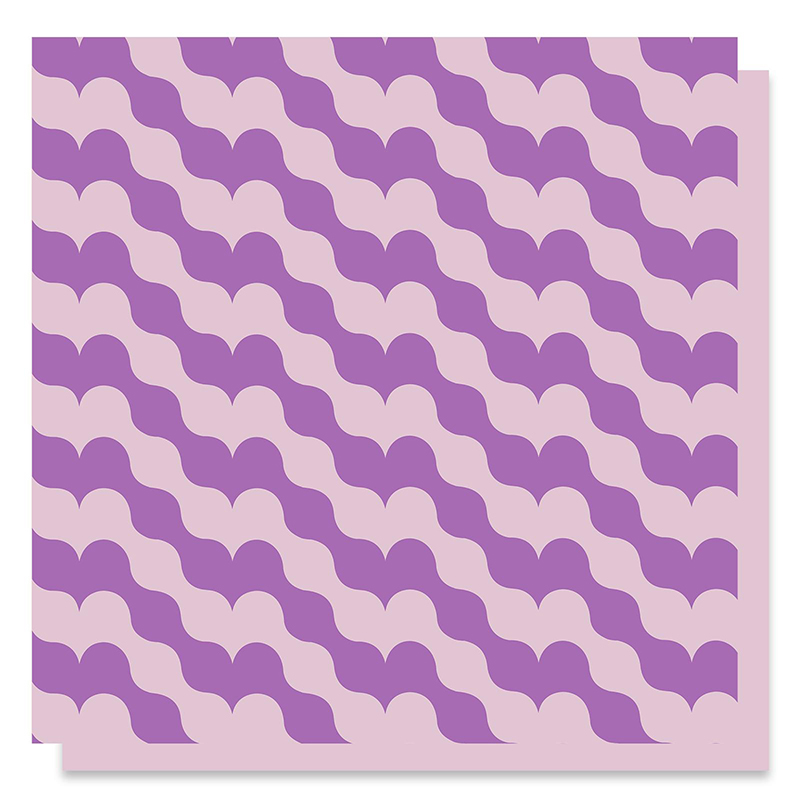 MYHC-35 BOPP Wavy Pattern Waterproof Flower Wrapping Paper