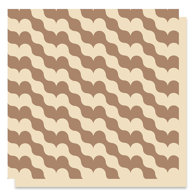 MYHC-35 BOPP Wavy Pattern Waterproof Flower Wrapping Paper