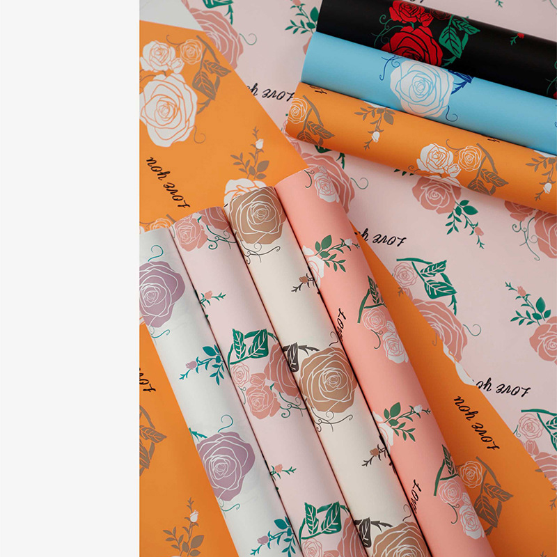 MYHC-47 Low-Saturated Cowhide Flower Wrapping Paper