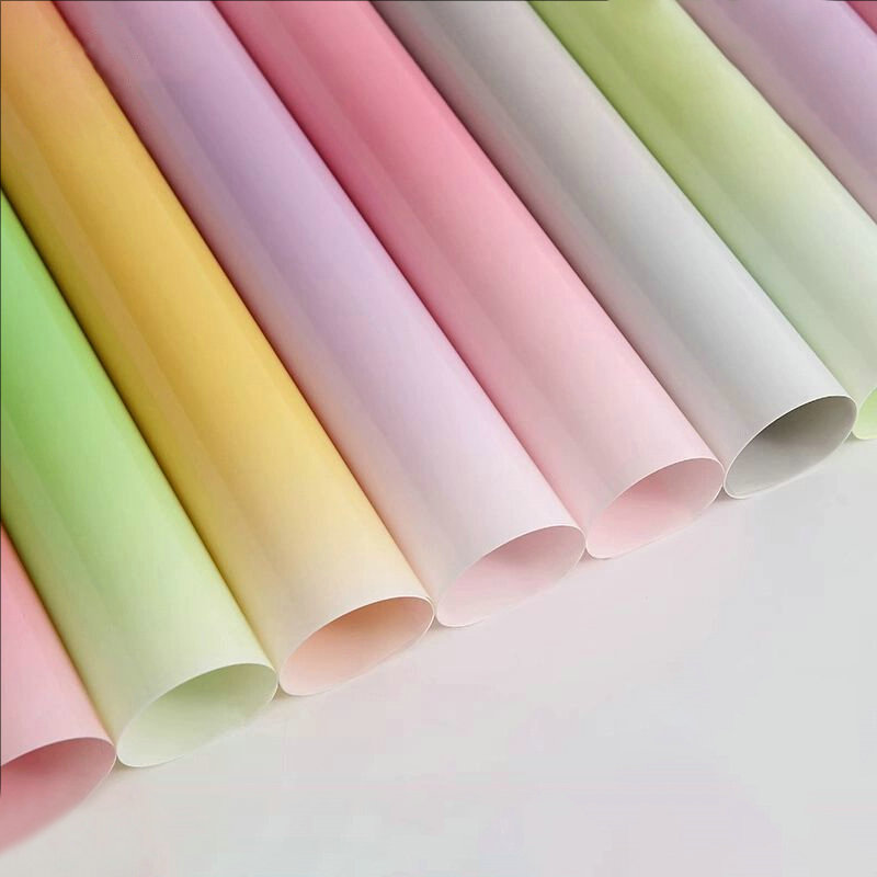 MYHC-50 Candy Matte Film Waterproof Flower Packaging Film