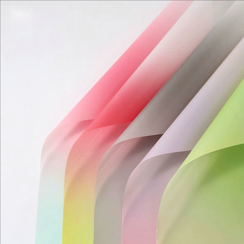 MYHC-50 Candy Matte Film Waterproof Flower Packaging Film