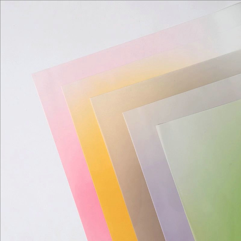 MYHC-50 Candy Matte Film Waterproof Flower Packaging Film