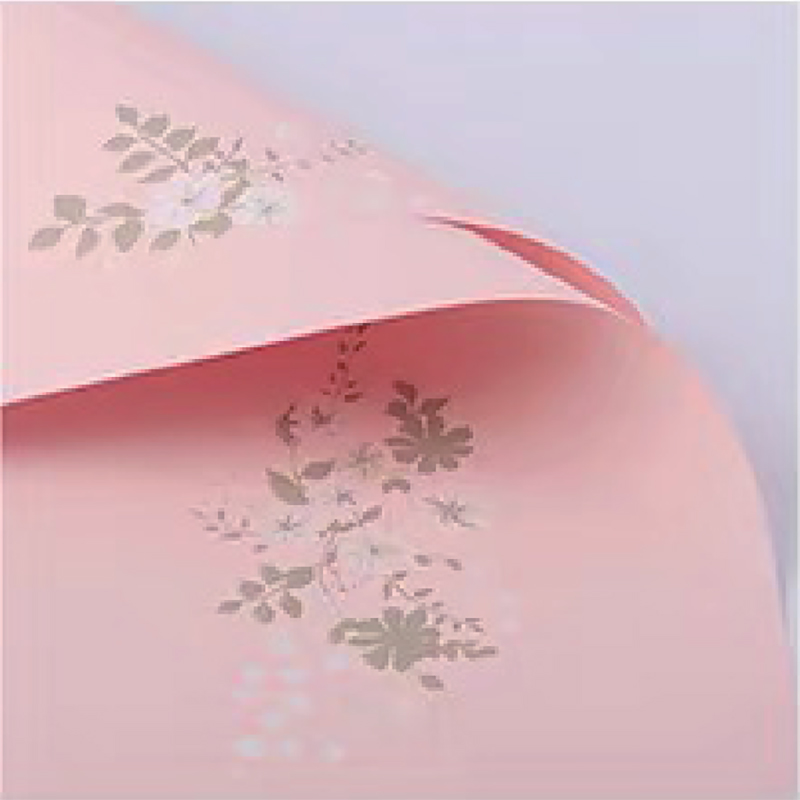MYHC-55 Simple Light-Colored Matte Flower Packaging Film