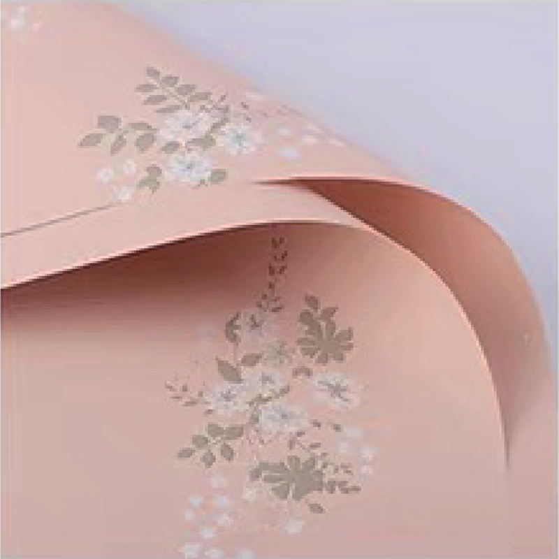 MYHC-55 Simple Light-Colored Matte Flower Packaging Film