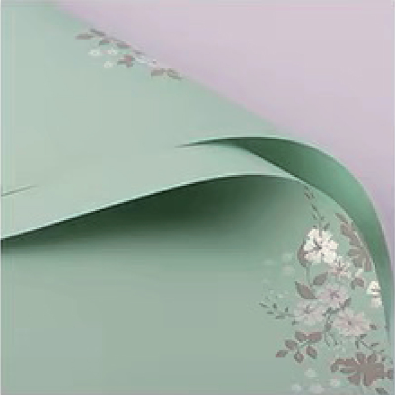 MYHC-55 Simple Light-Colored Matte Flower Packaging Film