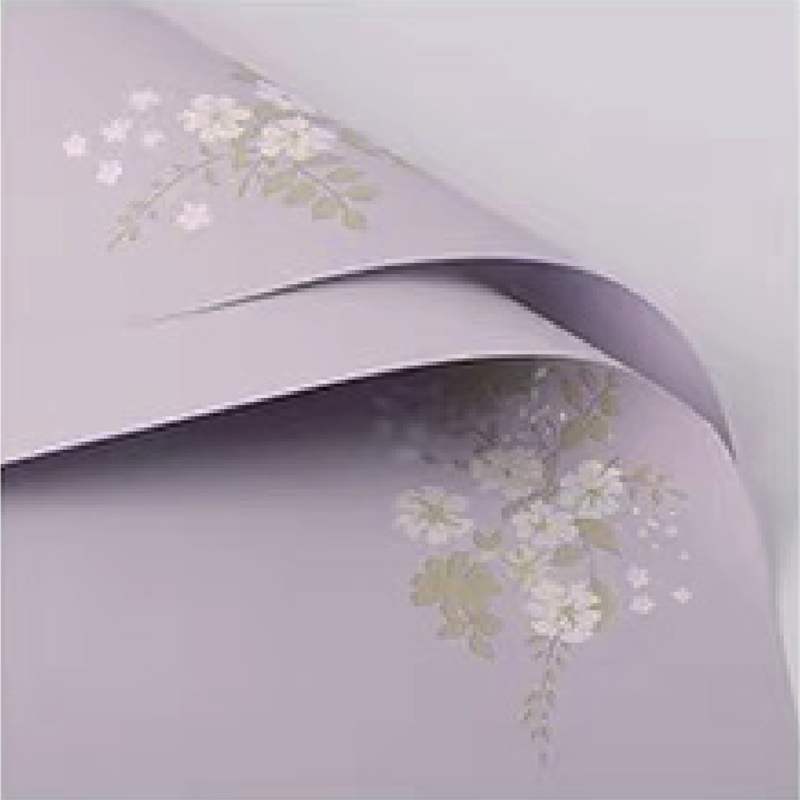 MYHC-55 Simple Light-Colored Matte Flower Packaging Film