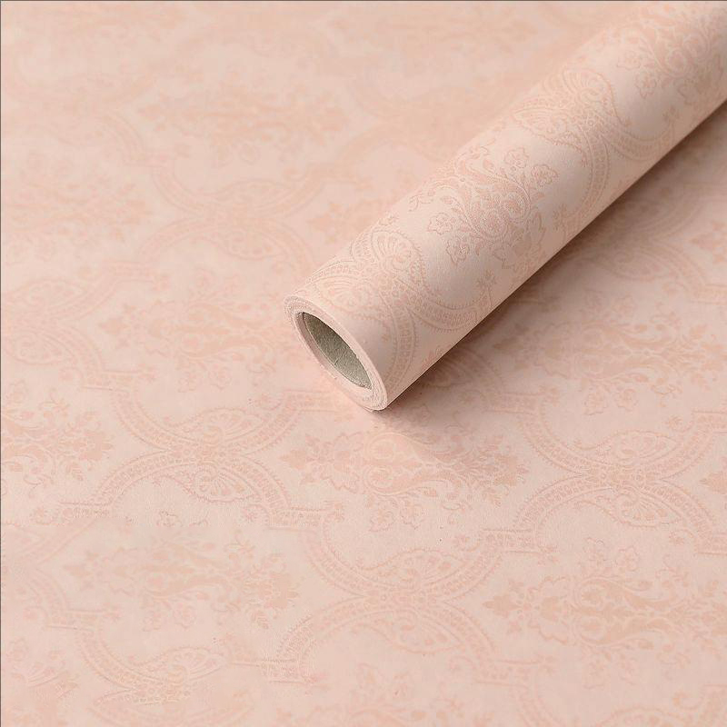 MYHC-56 Relief Print na Monochrome Cotton Flower Wrapping Paper