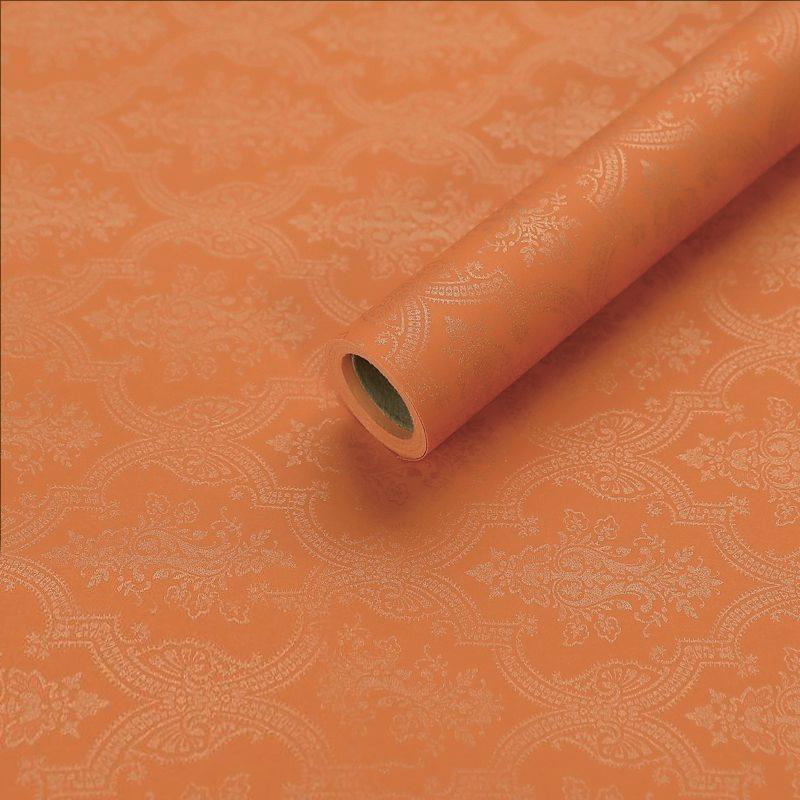 MYHC-56 Relief Print na Monochrome Cotton Flower Wrapping Paper