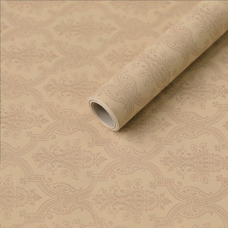 MYHC-56 Relief Print na Monochrome Cotton Flower Wrapping Paper