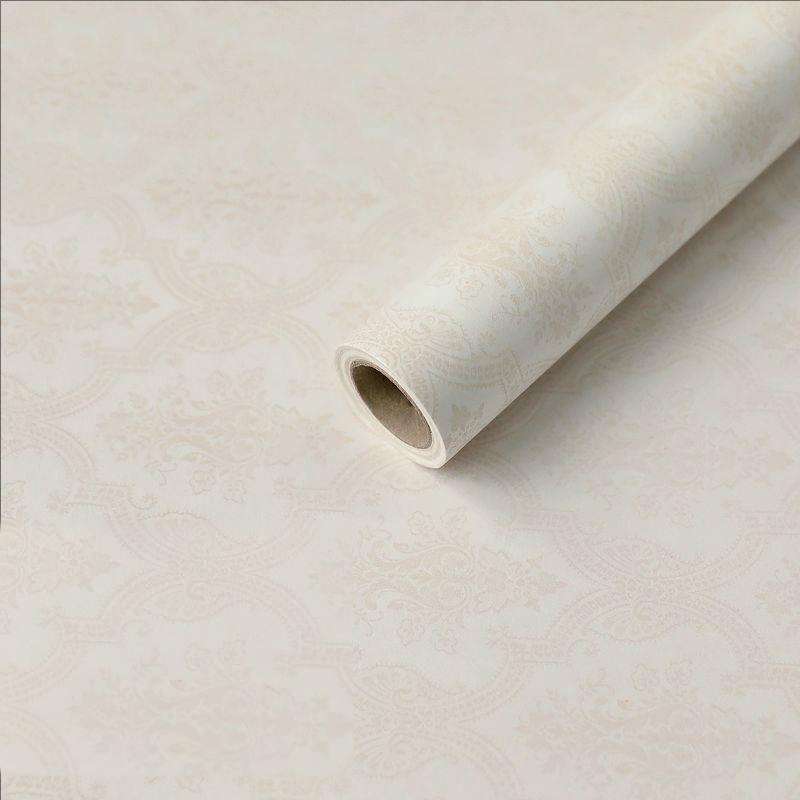 MYHC-56 Relief Print na Monochrome Cotton Flower Wrapping Paper