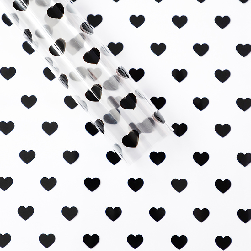 MYHC-62 Even Love Dekorasyon OPP Transparent Flower Wrapping Paper