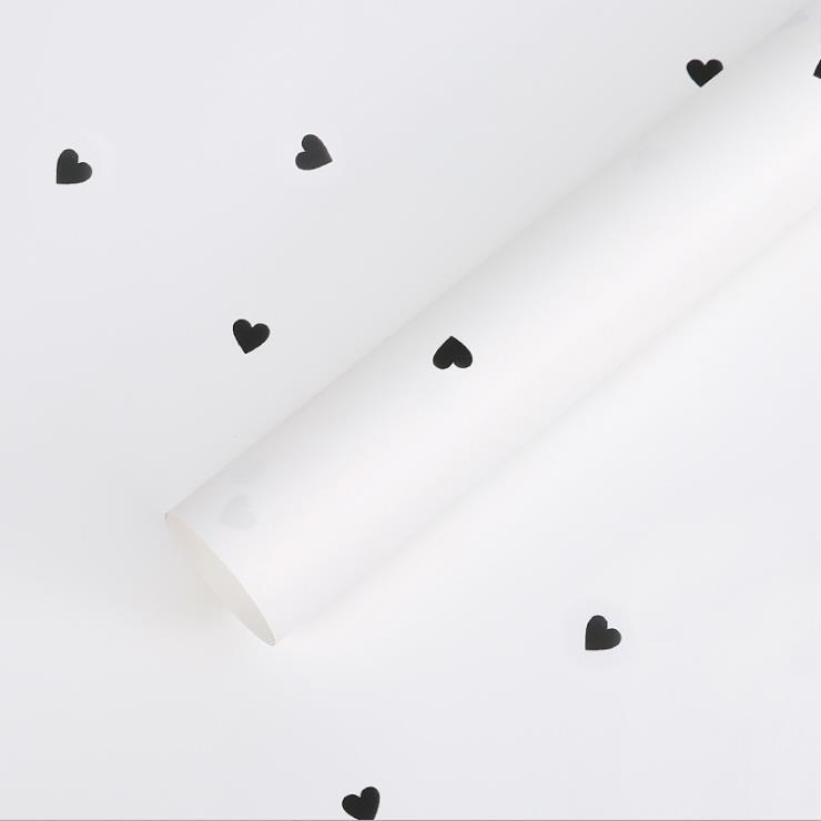 MYHC-63 Little Love Dekorasyon Pearlescent Film Bopp Cotton Flower Packaging Film