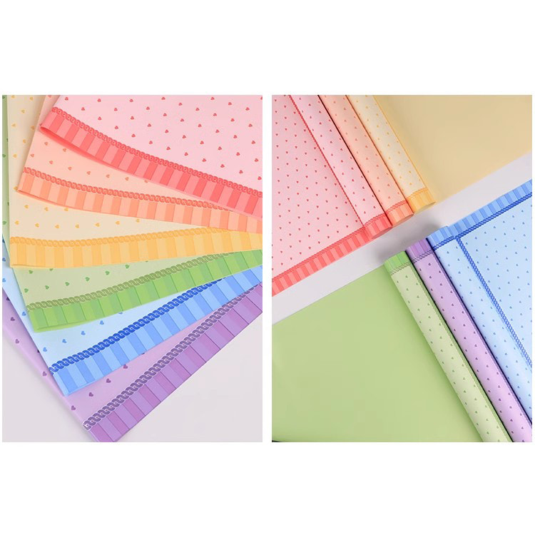 MYHC-65 Princess Dress Maliwanag na Kulay ng Plastic Flower Packaging Film
