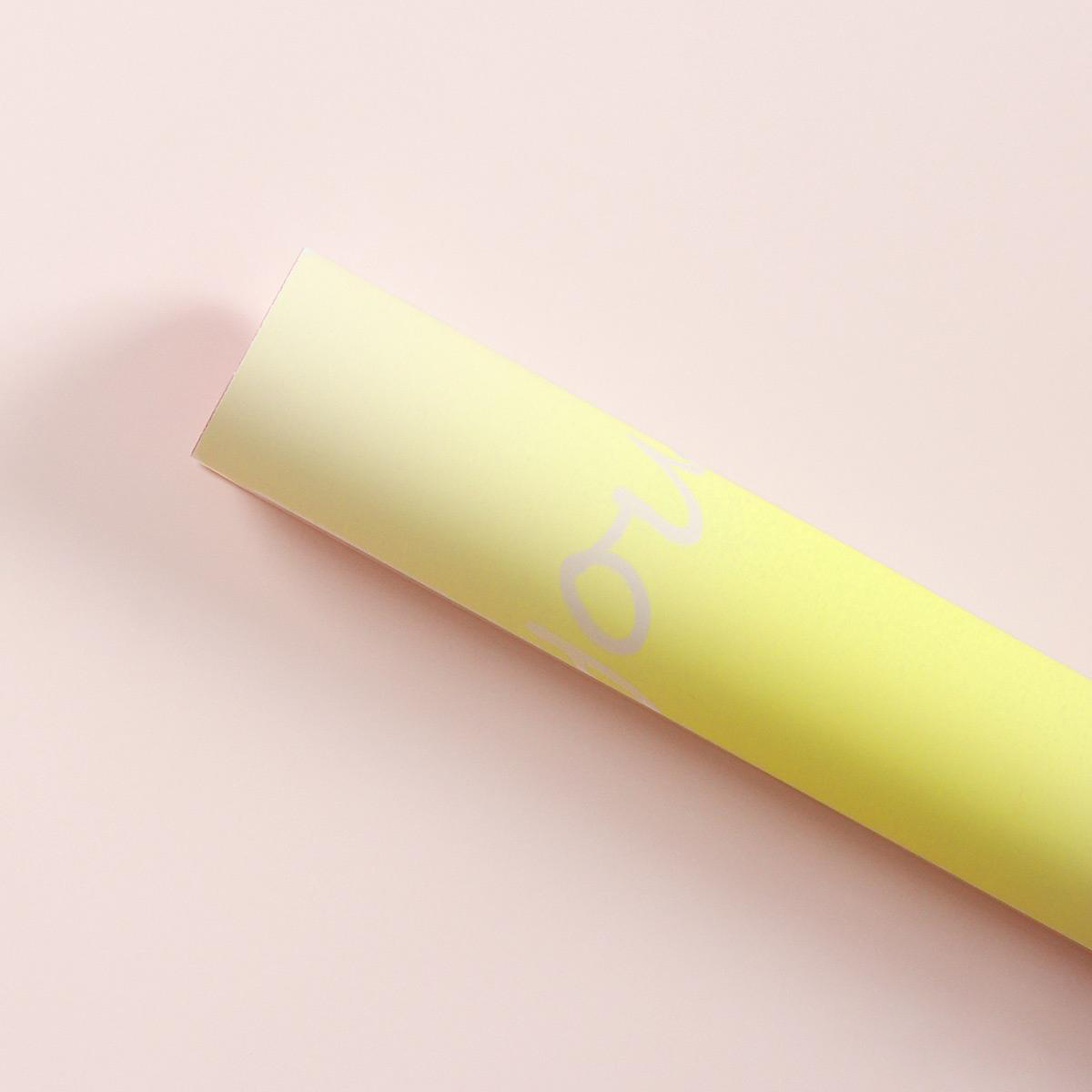 MYHC-66 Macaron Gradient Color Waterproof Flower Wrapping Paper