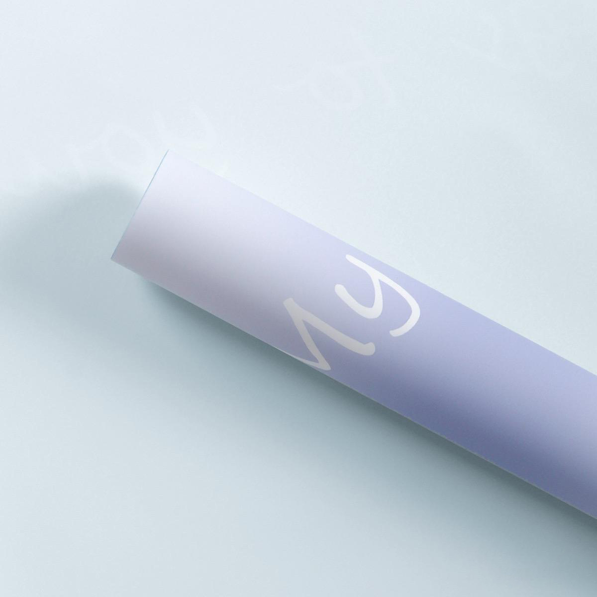 MYHC-66 Macaron Gradient Color Waterproof Flower Wrapping Paper