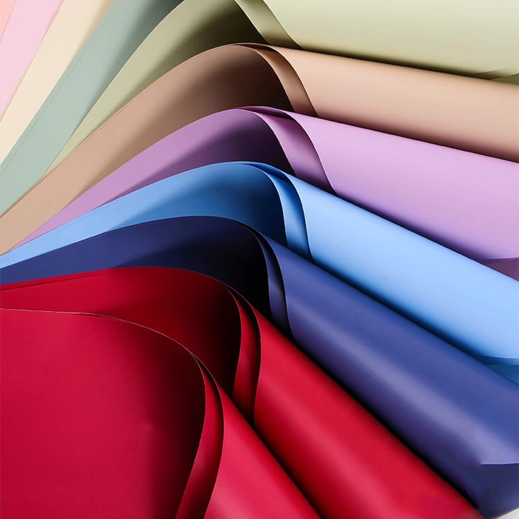 MYHC-68 Pearl Film 8 Silk 45×50cm (±2cm) Solid Color Flower Wrapping Paper