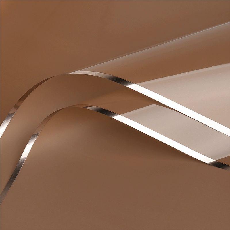 MYHC-72 Solid Color Gold Edge Water Light Film Transparent Flower Packaging Film
