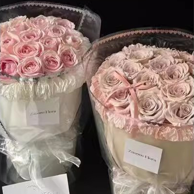 MYHC-73 Lace Glitter Film Opp Transparent Flower Packaging Film