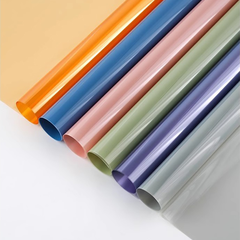 MYHC-74 Jelly Film OPP4.7 Silk Transparent Flower Wrapping Paper