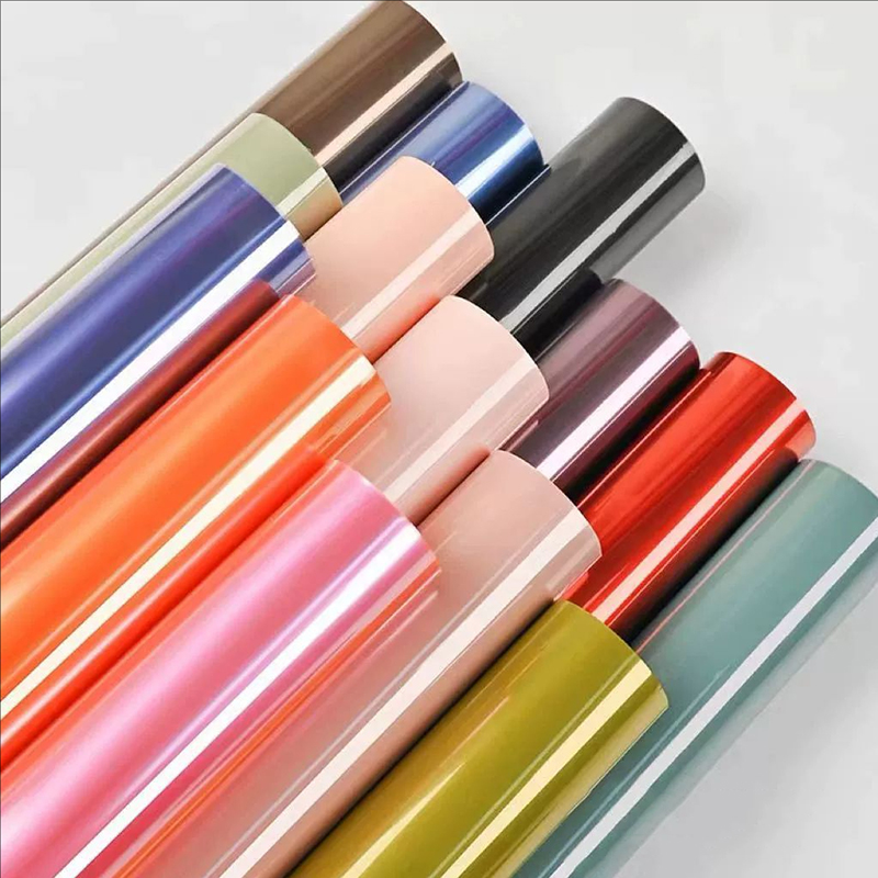 MYHC-74 Jelly Film OPP4.7 Silk Transparent Flower Wrapping Paper