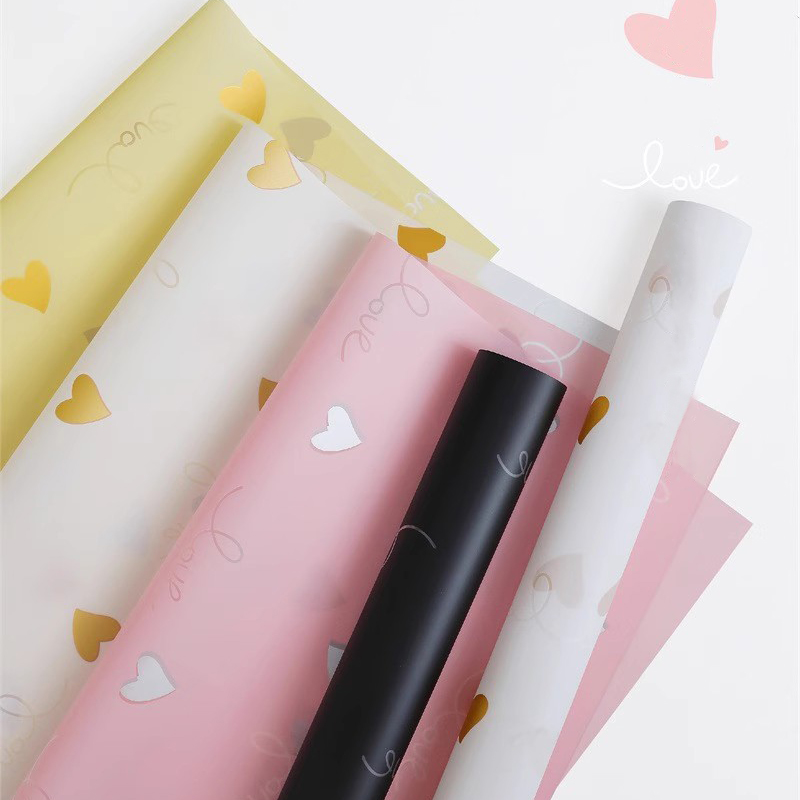 MYHC-75 6 na Kulay 57×57cm (±2cm) Matte Flower Packaging Film