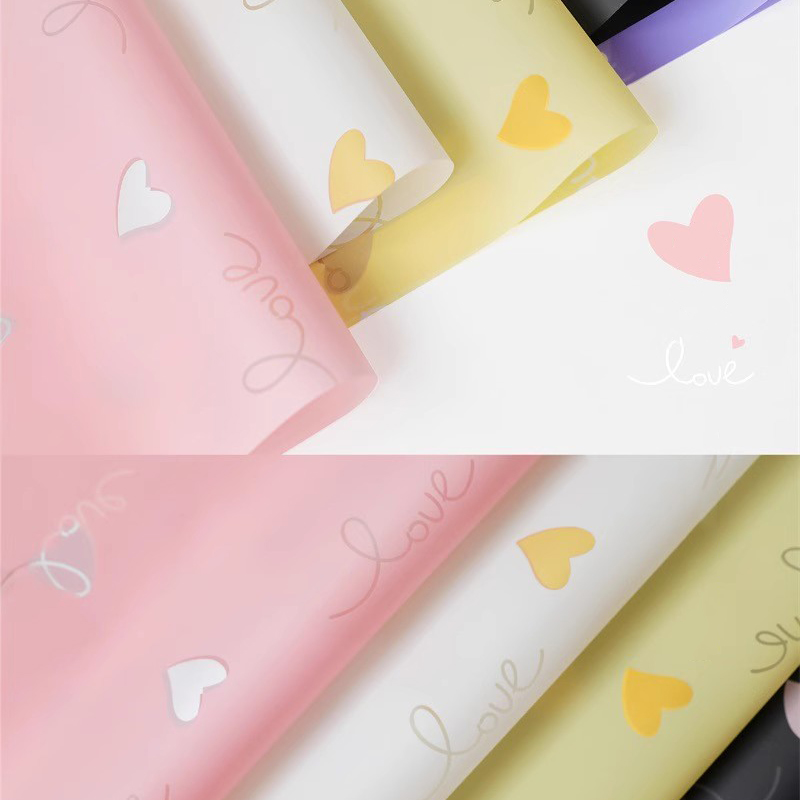 MYHC-75 6 na Kulay 57×57cm (±2cm) Matte Flower Packaging Film